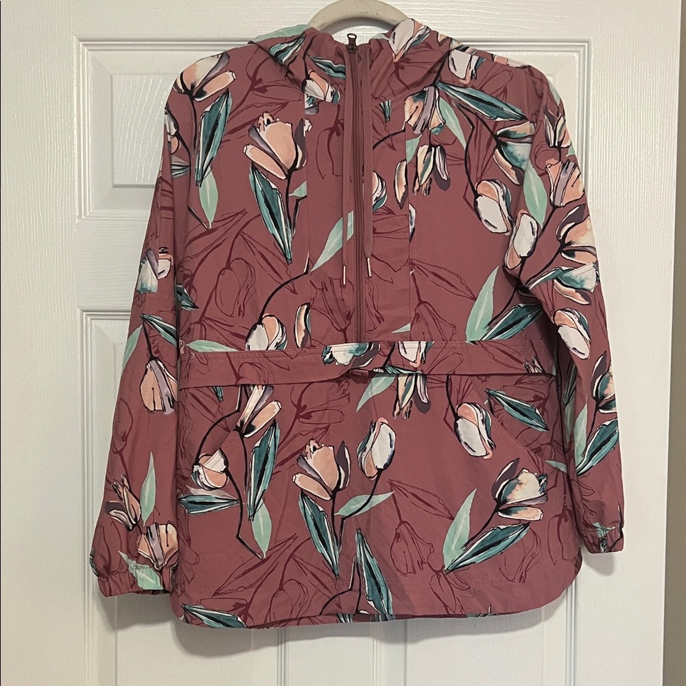 CALIA floral windbreaker
